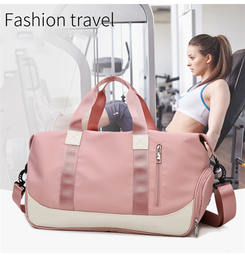 Bolsa de lona de nailon para Yoga para hombre y mujer, bolsa de lona para gimnasio, para entrenamiento en , bolsa deportiva para zapatos