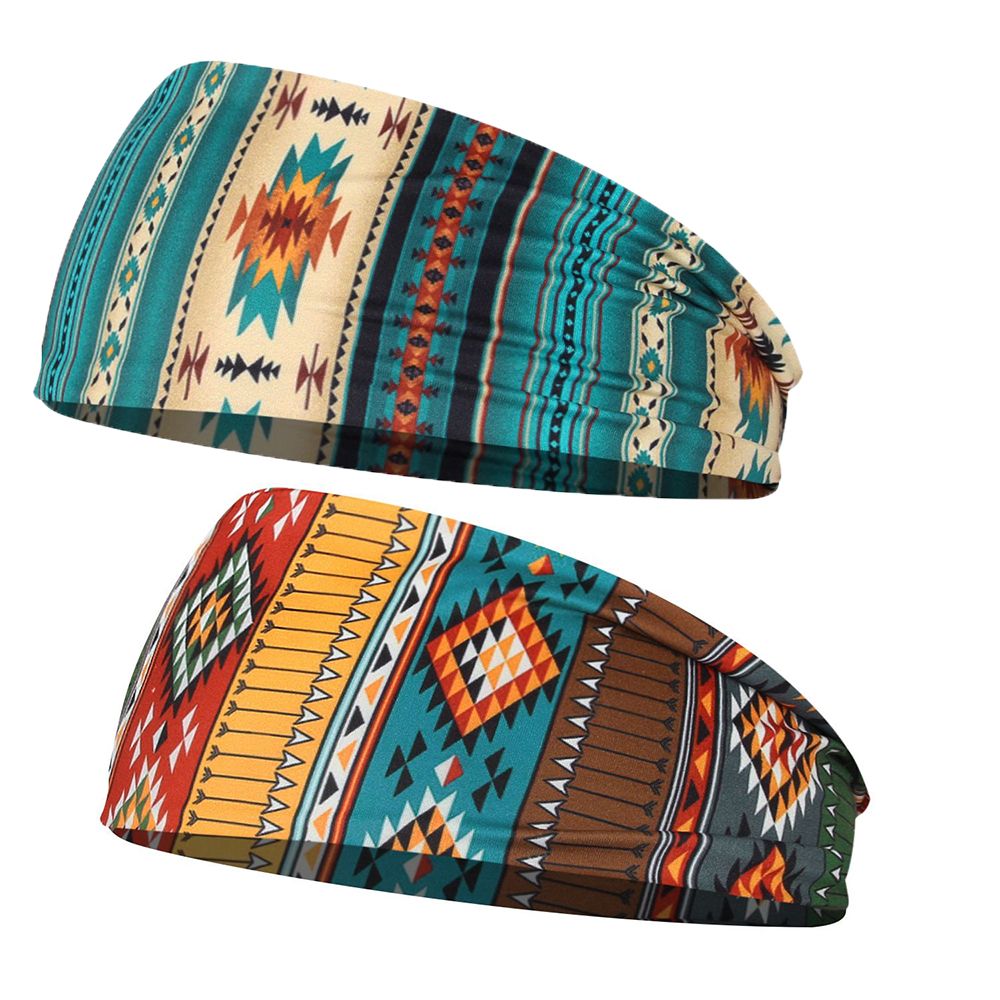 Headband scarf anti-slip stretchy fitness sweatbands yoga hair bands running headband sports headband