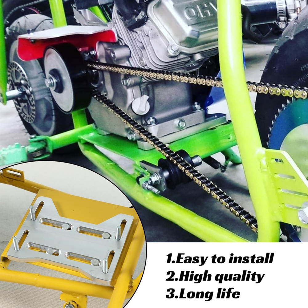 Motor Engine Mount Adapter Bracket Plate For Mini Bike Go Kart Doodlebug DB30 Coleman 100 Predator 212cc Small 4 Stroke Engines