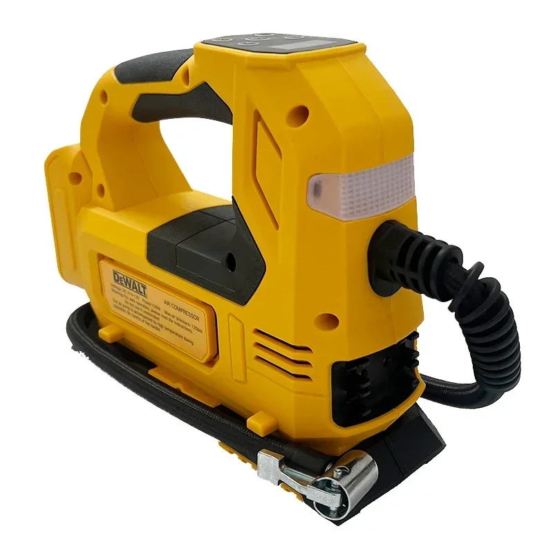 Przenośna pompka powietrza DEWALT 2026 robić akumulatorów Dewalt 18V 20V, bezprzewodowe narzędzie robić pompowania opon samochodowych, elektryczna pompka robić motocykli.