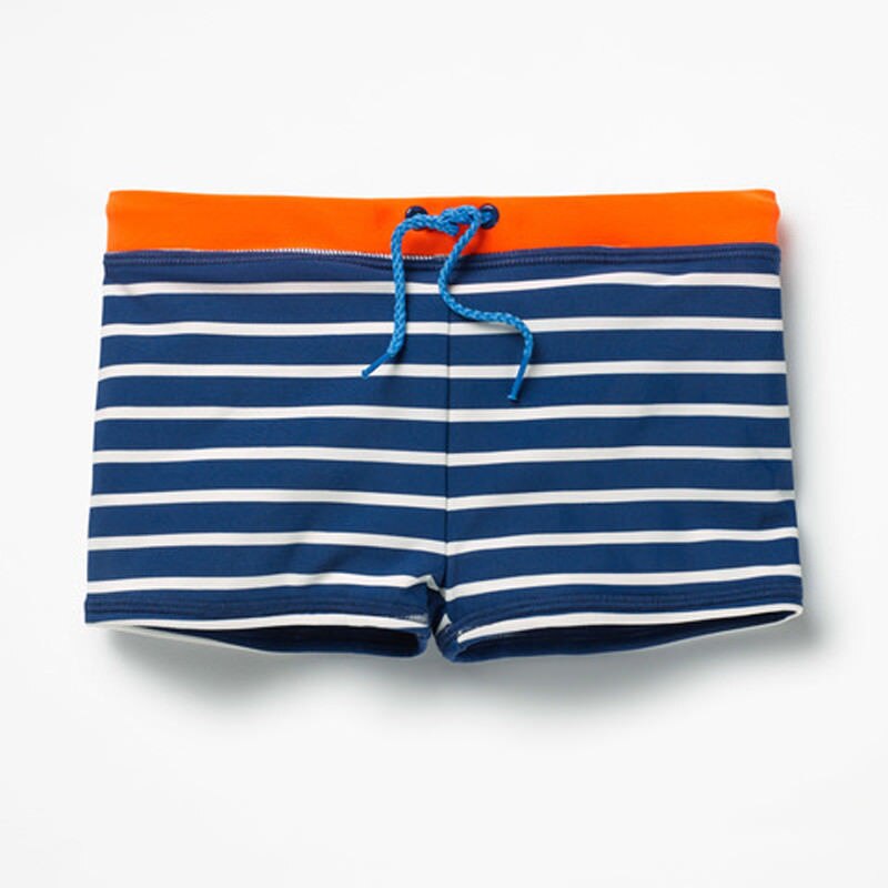 Trend sommer drenge shorts trunks strandbræt børn str. 1-6 år vild dejlig smuk sød personlighed ch: Marineblå stribet / 5
