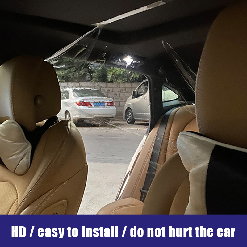 Car Protection Protective Film for Drivers Transparent Prevent Saliva Splash Anti-Droplet Anti-spitting
