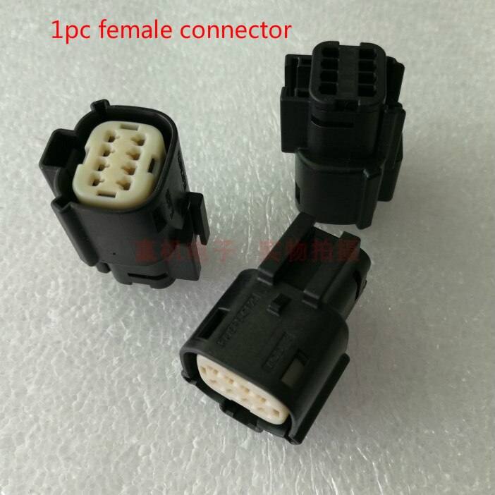 for Ford Focus Kuga Blind Spot Module Harness Male Female Plug Connector Terminal 2X4 8PIN cable housing module connector: 1pc female