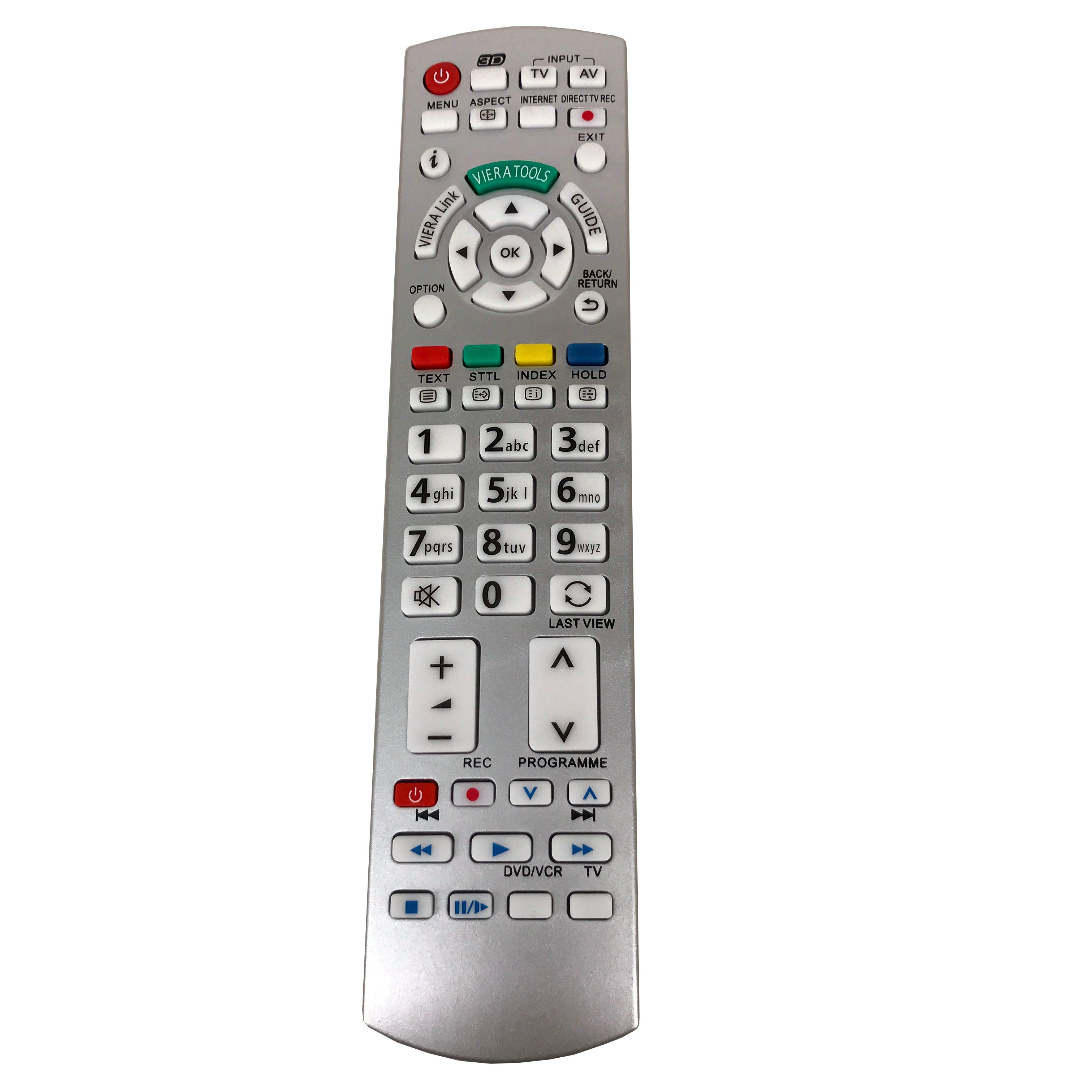Erstatning  n2 qayb 000715 til panasonic lcd tv fjernkontroll tx -l42 dt 50 tx-l42 et 50 tx-l42 etw 50 tx-l42 wt 50 tx-l47 dt 50