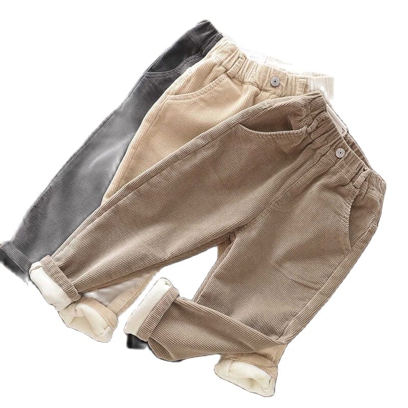 Pantalones bombachos para niño y niña, pantalón informal de pana, P5779, otoño e invierno, novedad de