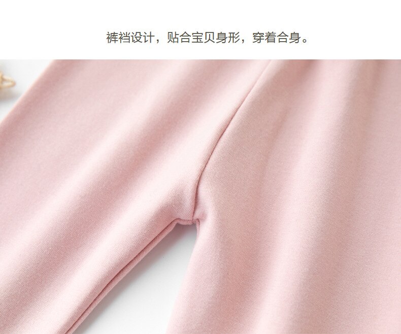 2022 Spring Autumn Casual Girl Pants Floral Full Length Girls Leggings