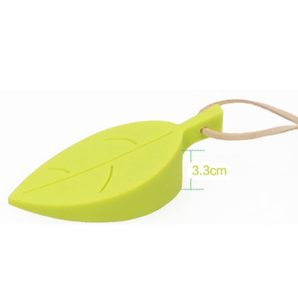 Home Leaves Door Stop Stopper Door Wedge Baby Safety Doorstop Wedge Finger Protector for Home Garden Office: Green