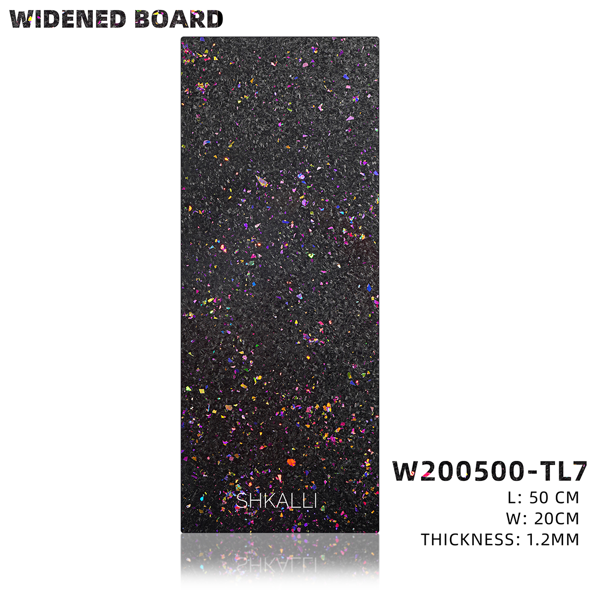 Tabla de aluminio/Balayage y paleta para blanquear el cabello, tabla de pelo SHKALLI, peluquería, tinte para colorear: BLANCO