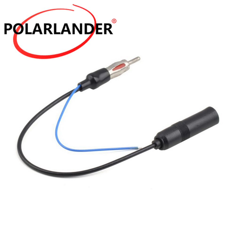 Polarlander Antena de amplificador12-24V Booster Signaal Amp Versterker Auto FM/AM Stereo Radio Inline Antenne