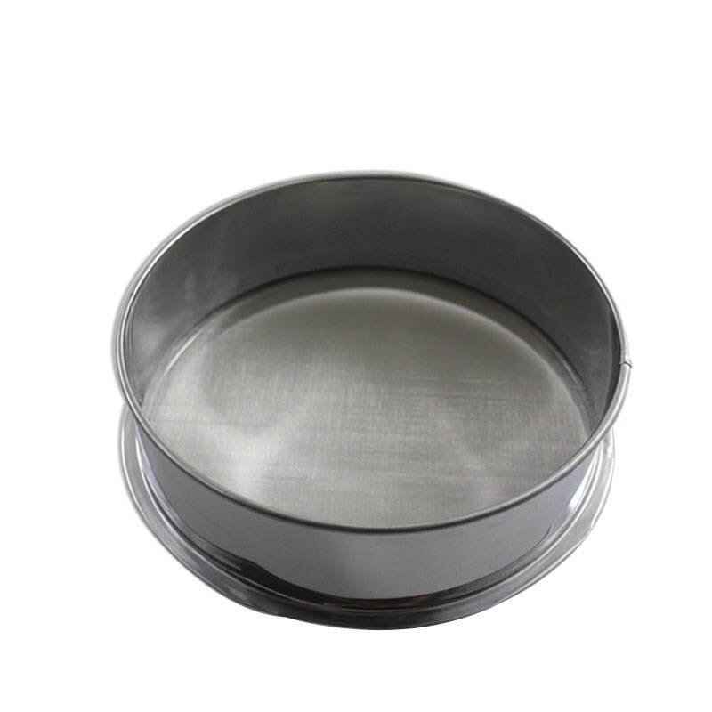 Pottery Tools Stainless Steel Sieve Filter for Ceramic Clay Polymer Scraping Modelling Crafts Glaze Pigment Mud Filter