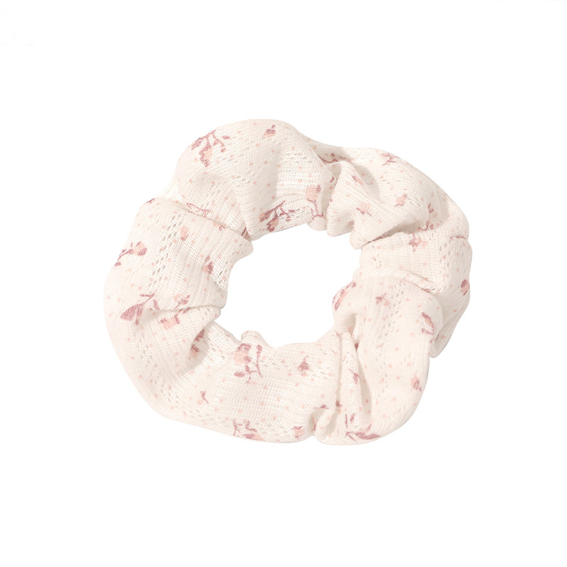 Coleteros coreanos con estampado Floral, cinta para el pelo, coletero, banda elástica para el pelo, lazos para el pelo, accesorios para el cabello