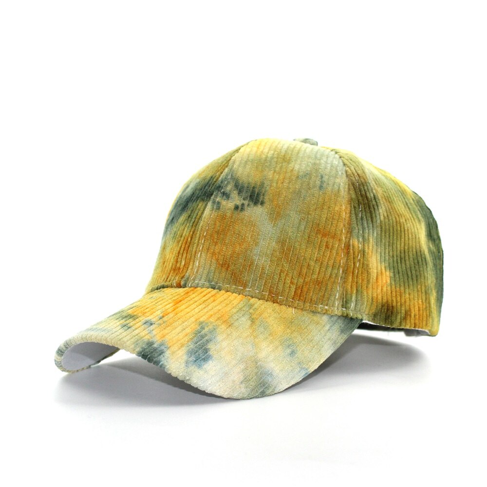 Nuovo Inverno cravatta-tintura Velluto A Coste di colore ah Raggiunto Il Picco cappucci Coppia tutto'aperto Caldo Cappellini Da baseball casuale Selvaggio Trucker cranio cappucci: stile 4