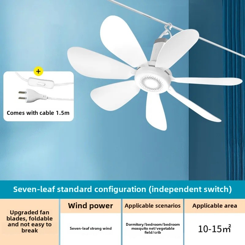 Liten veggmontert elektrisk vifte for hjem og studenthjem, ingen boring nødvendig, ideell for veggdekorasjon på baderom og kjøkken: Grå