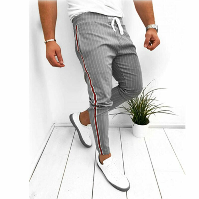 Pantalones de chándal ajustados para hombre, para correr, gimnasio, culturismo