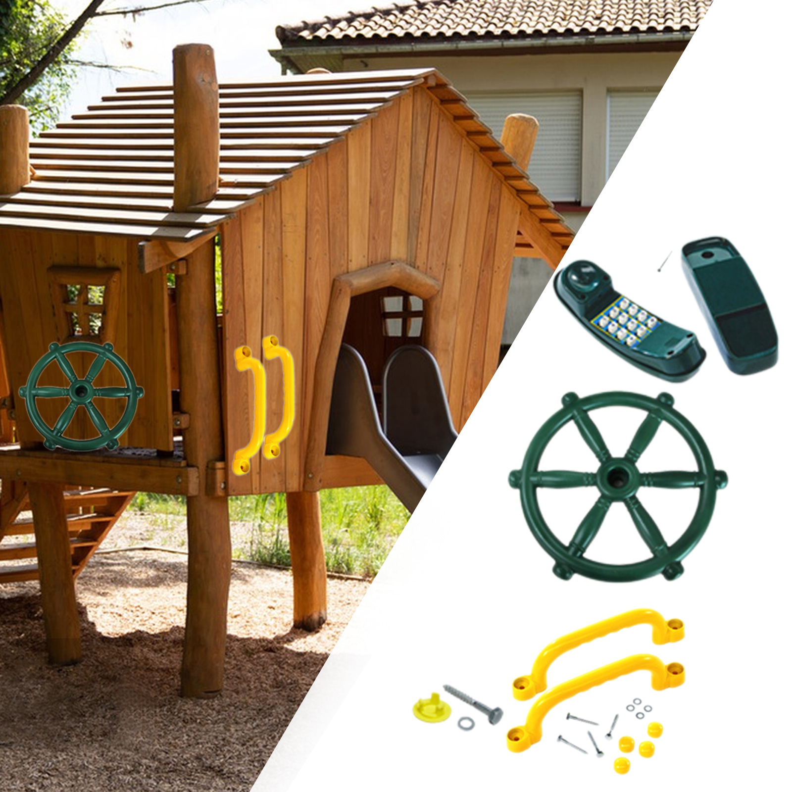 Utomhusratt utomhusgunga gungställning tillbehör för pedagogiska barn i åldrarna 3+  interaktiv inlärning