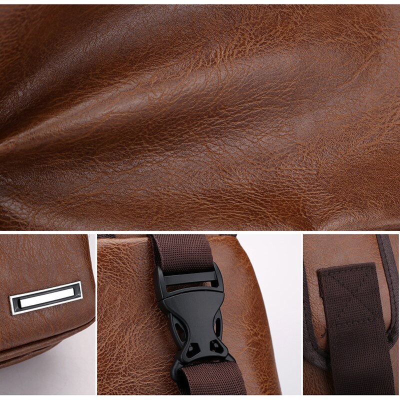 Bolso de hombro para hombre, bandoleras con carga por USB antirrobo, bolso de pecho para hombre, bolso escolar de verano para viajes al aire libre, bolso de mensajero, recién llegado