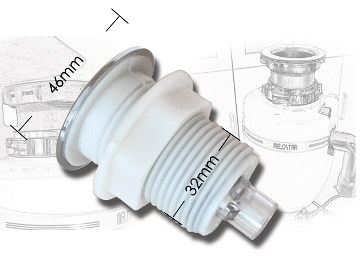 Garbage Disposer Spa Bathtub Pneumatic Air Switch Button Kit for insinkerator evolution food waste equipment