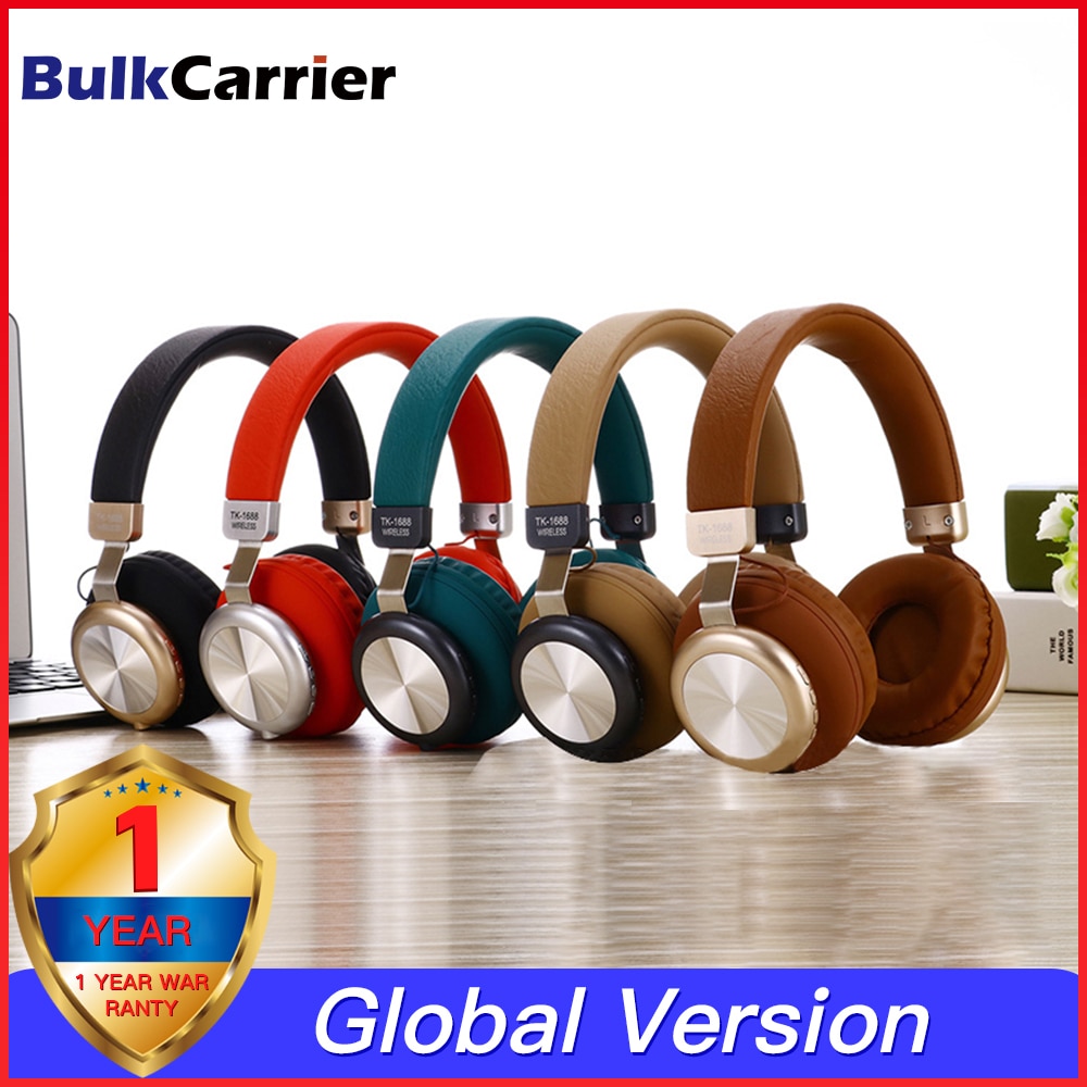 Wireless Headphones - Bluetooth 5.0 - HIFI Sound - Built-in Microphone - Memory Foam Earcups