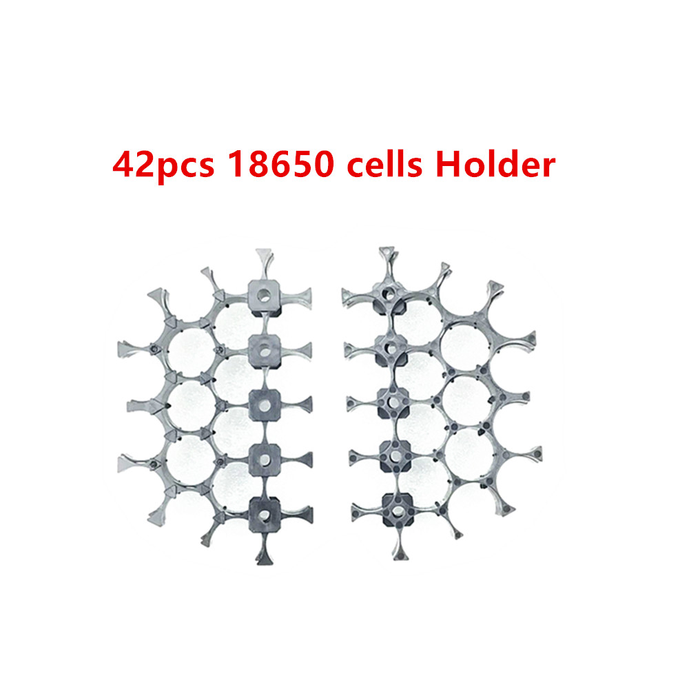 39 40 42 pcs 18650 cells Folding Ebike Battery Box Electric Tricycle Battery Box 24V 36V 48V Seat Post Mount Battery Case