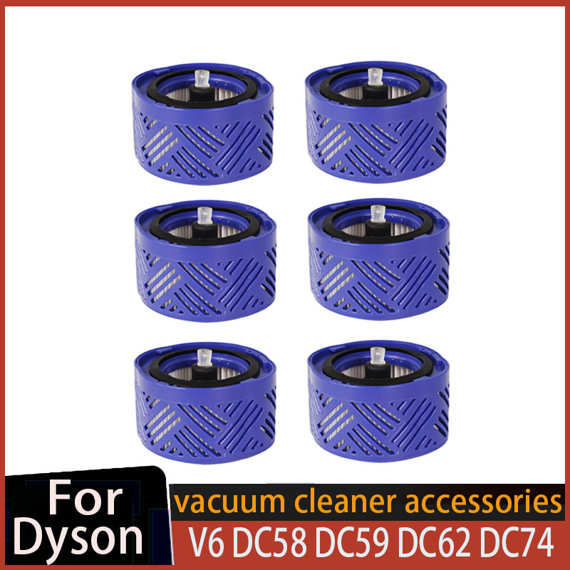 Filtres Hepa pour aspirateur sans fil Dyson V6 DC58 DC59 DC62 DC61 DC74, pièces de rechange pour aspirateur Animal absolu: MULTI