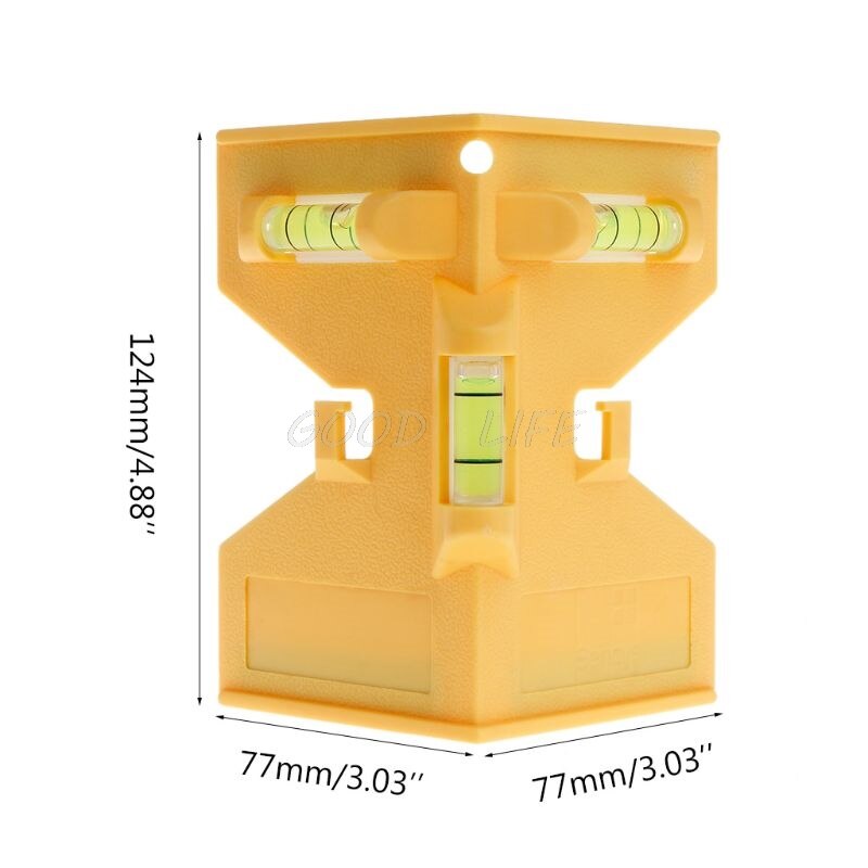 Cylinder Magnetic Level High-Precision Pipeline Mini Spirit Bubble Level for Pipe Wooden Pillars installation