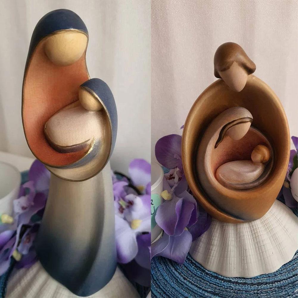 Nativity Scene Holy Family Sculpture Resin Decoration Decoration Resin Crafts Births Nativity Scenes