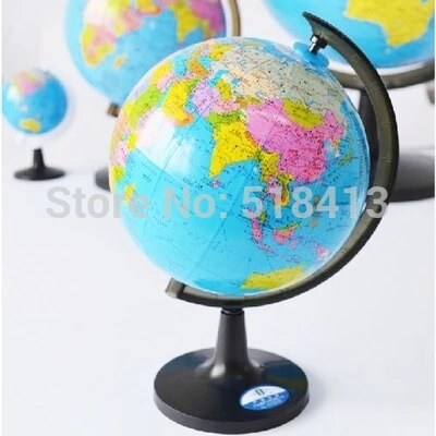 Tellurion 14 Cm Student Een Globe Klasse Gewijd Educatief Unisex Ronde Plastic Hulpmateriaal Voor Lezen Machine