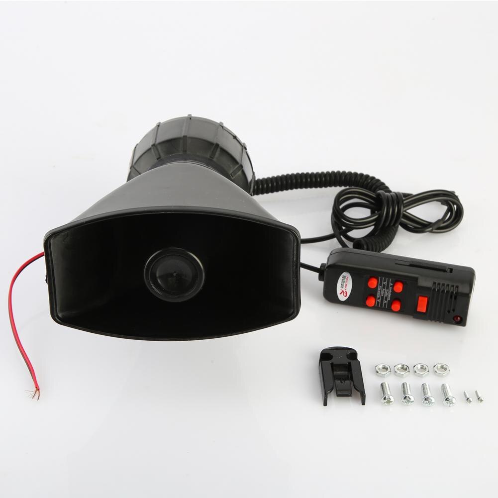 Loudspeaker Loud Horn Sound Loud Horn Motorcycle Auto Car Vehicle Truck Speaker ABS Wired Alarm Siren Horn Outdoor Alarm Siren