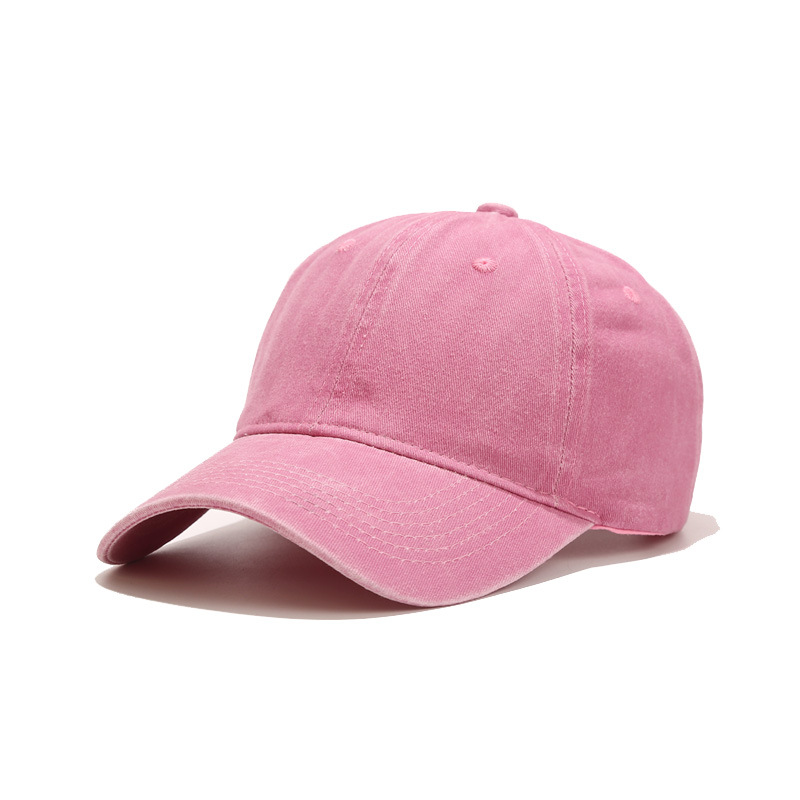 NWT Unisex Cap Outdoor Cap Super Solid Color Adjustable Cap Baseball Cap For Sprint and Summer: Pink