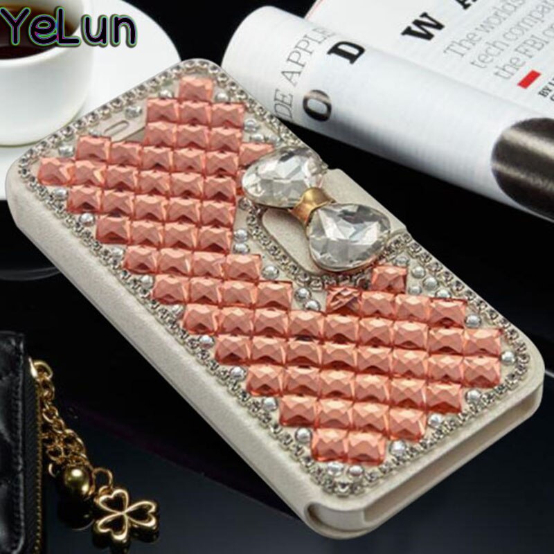 Funda de cuero con tapa para OPPO Reno 4F/Reno4 SE/4 Lite Reno, cristal de lujo brillante 3D, lazo de diamantes de imitación, unicornio de diamantes