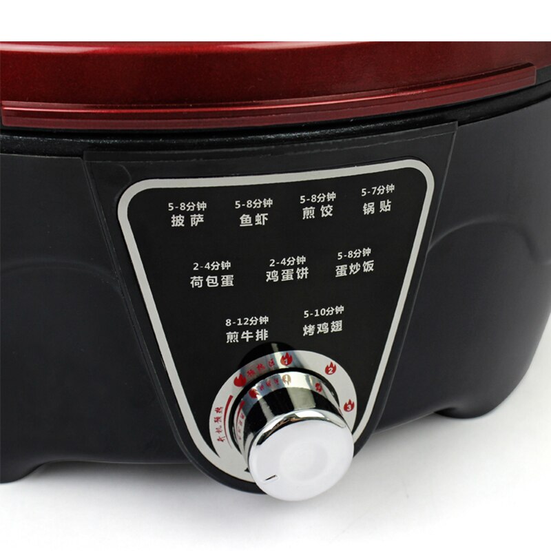 Household electric baking pan double-sided heating to deepen the electric baking pan electric frying pan to deepen the