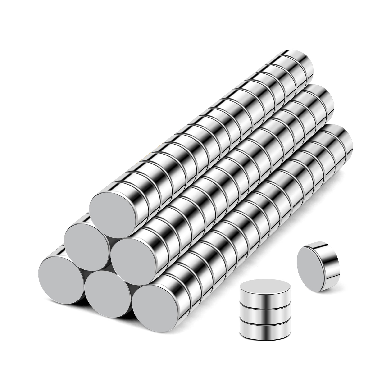 10/20/50/100/200PCS 6x3 mm Disc Bulk Sheet Neodymium Magnet 6x3mm Small Round Powerful Magnets 6x3mm Rare Earth Magnets 6*3 mm: 1m