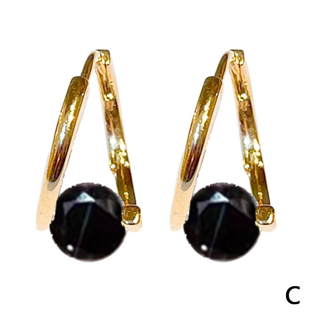 Lymphvity MagneTherapy Pendientes de germanio Pendientes de drenaje linfático Magnetología Lymphactive Mag Studs Pendientes de circón: PLATEADO
