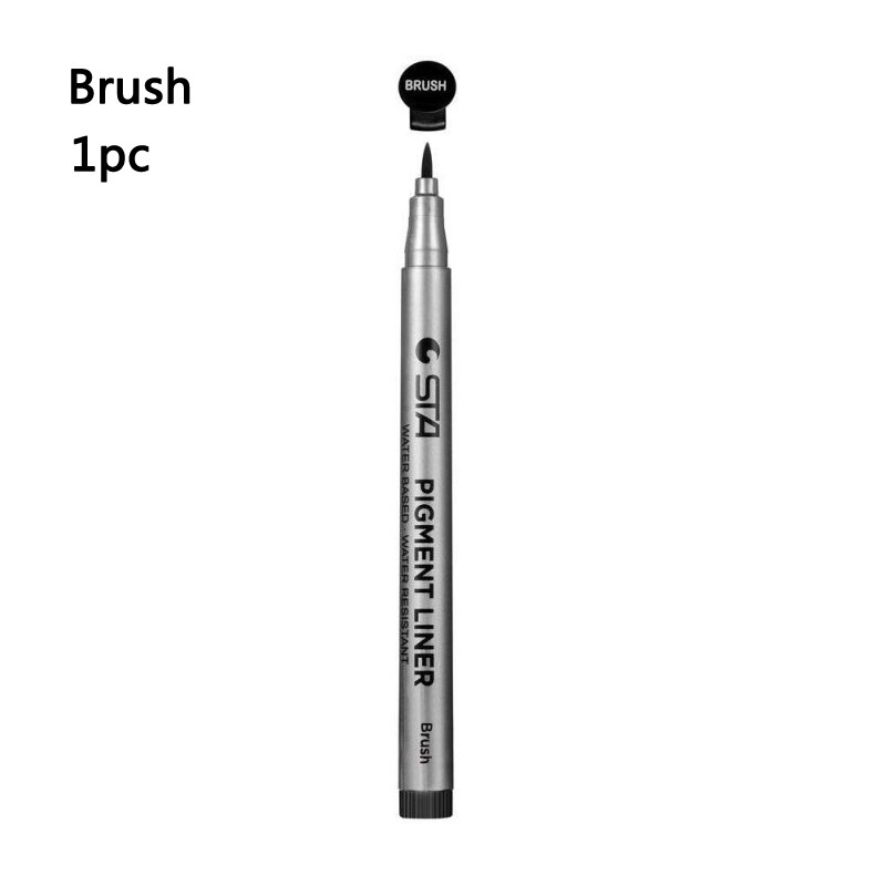 Black Pigment Ink Micro Pens Waterproof Drawing Pen for Artist Sketching Illustration Comic Manga Writing Assorted Tips