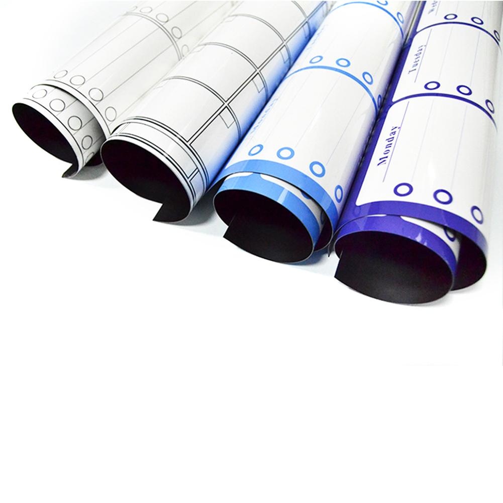 Dry Erase Calendar Kit- Magnetic Calendar for Refrigerator - Monthly Fridge Calendar Whiteboard with Magnet 3 Marker 1 Eraser