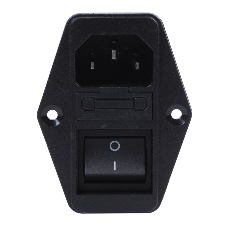 Solder Lug Terminals IEC 320 C14 EMI Filter + Boat Switch + Fuse Holder