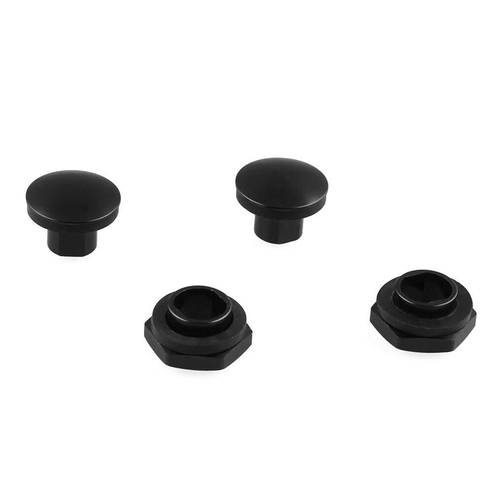 For Honda Civic Hatchback 92-95 EG6 CRV Windshield Strut Aluminum Alloy Black 2pcs