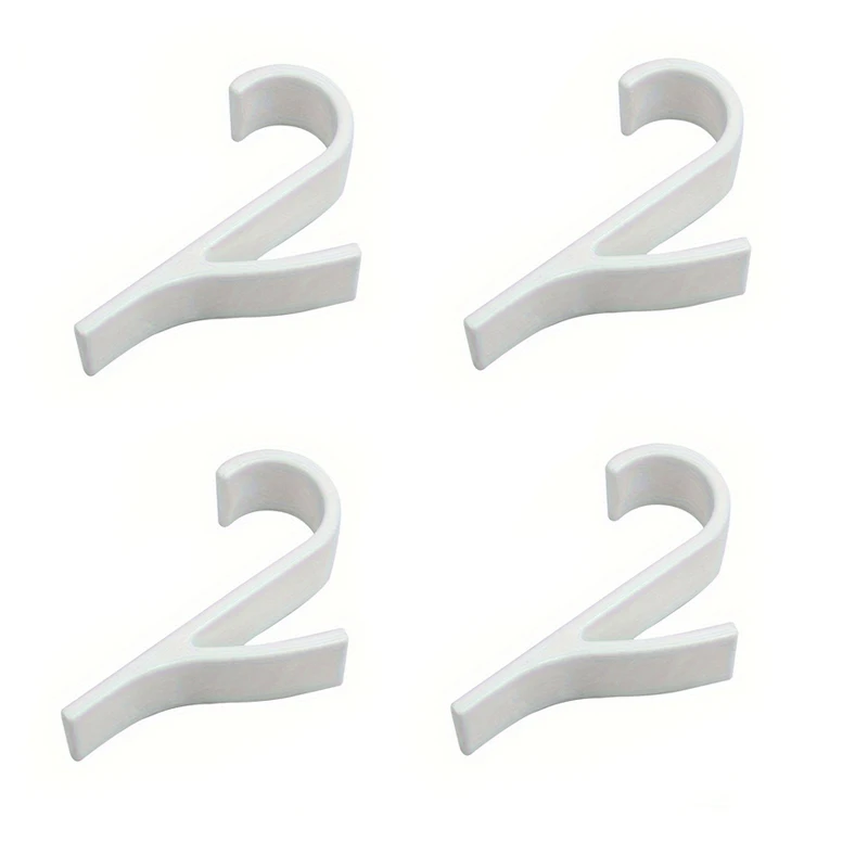 2-6 stk. bøjler til håndklædevarmere, multifunktionelle radiatorkroge, frakkebøjle, tørklædestativ, badekrog: Bronze