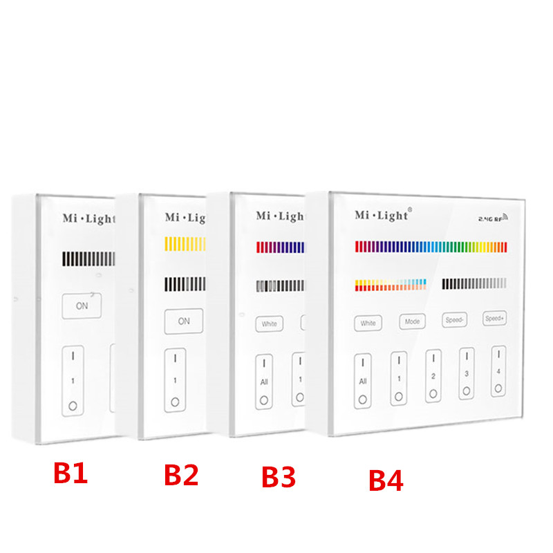 Mi Light B1 B2 B3 Panel Controller Wireless 2.4G RF Panel Control for Dim/CCT/RGB/RGBW/RGB+CCT MiBoxer LED Bulb / Strip