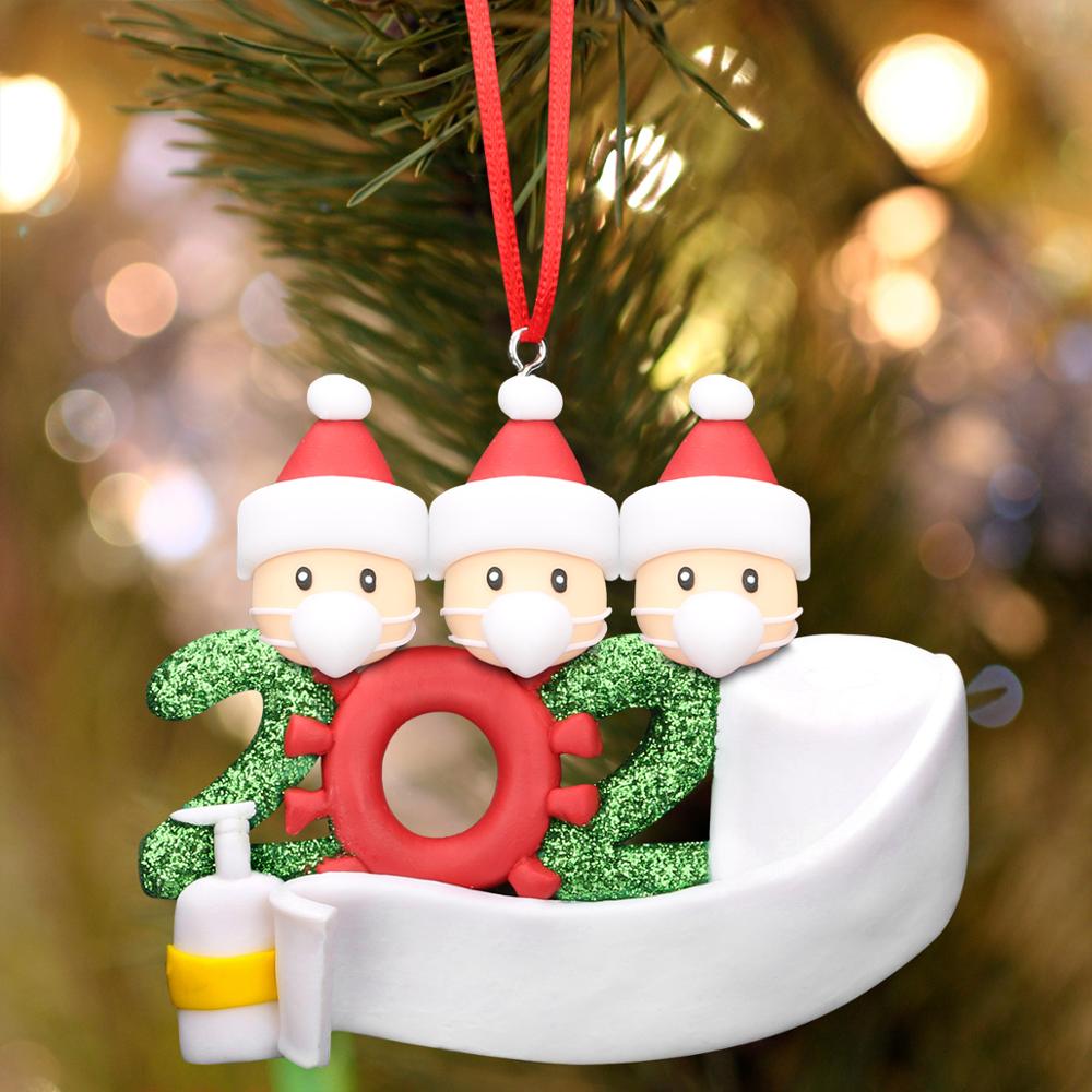 Kerst Decoratie Ornamenten Modern Crazy Verkocht Beschrijfbare Overleefd Familie