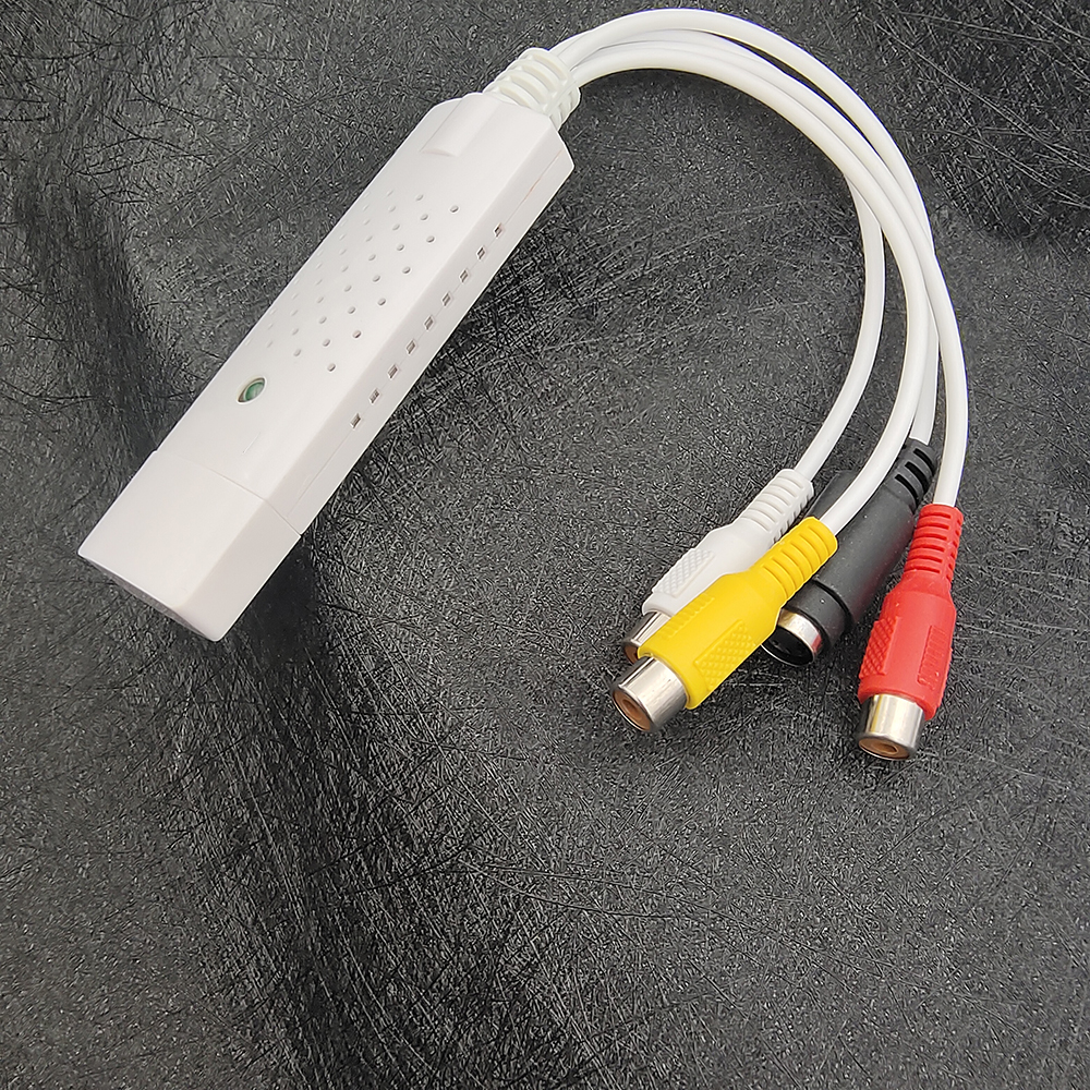 VHS zu Digital Video Audio Capture Card Konverter USB 2.0 4Ch Analog S-Video Adapter Audio TV DVD VHS Video Grabber