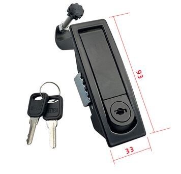 Factory Outlet MS606 Metalen doos Knop stuiterslot Luchtcompressor Hogedruk ketel sloten kastslot: Goud