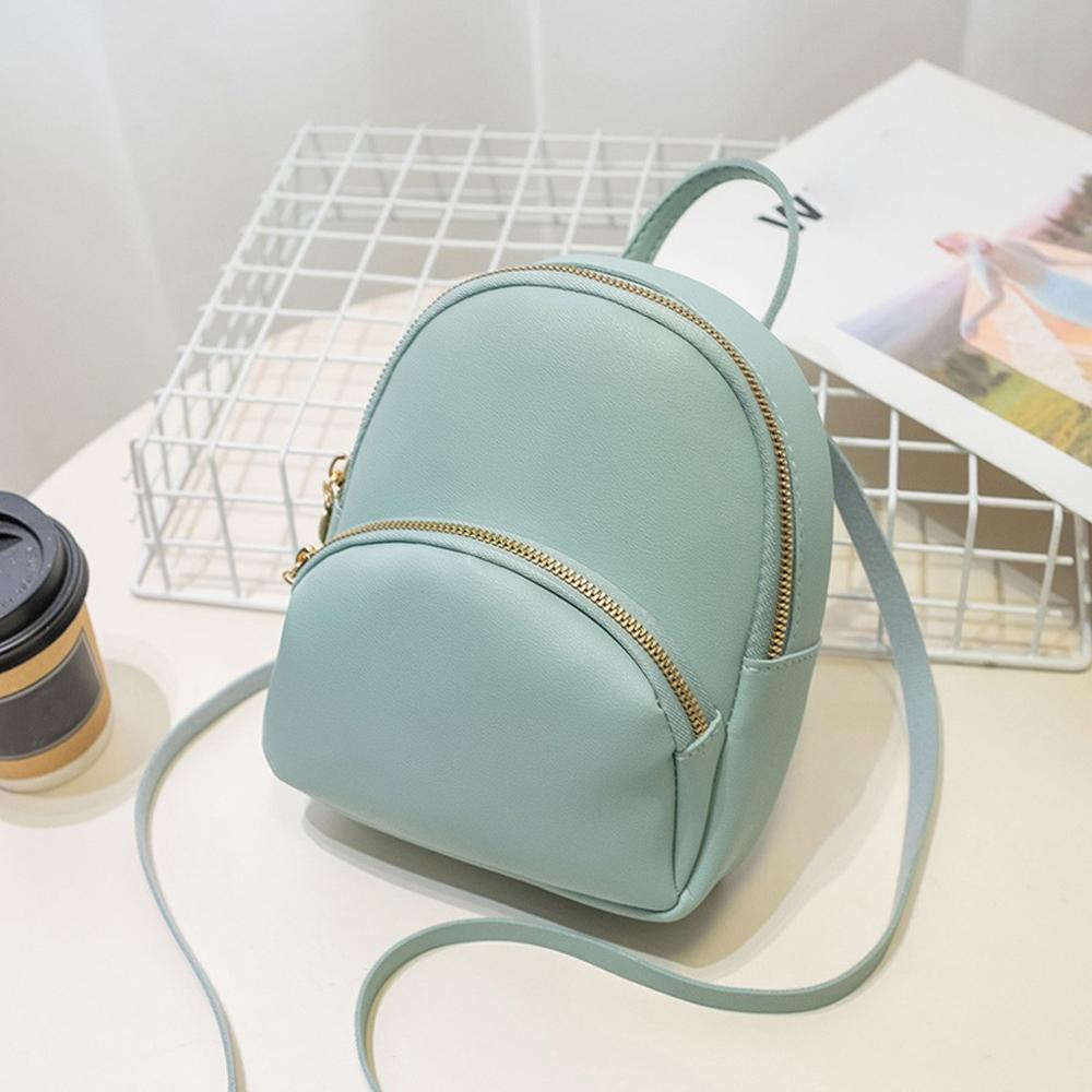 Mode Kleine Rugzakken Vrouwen Retro Multifunctionele Mini Rugzak Vrouwelijke Schoudertassen Crossbody Pouch Voor Tiener Meisjes