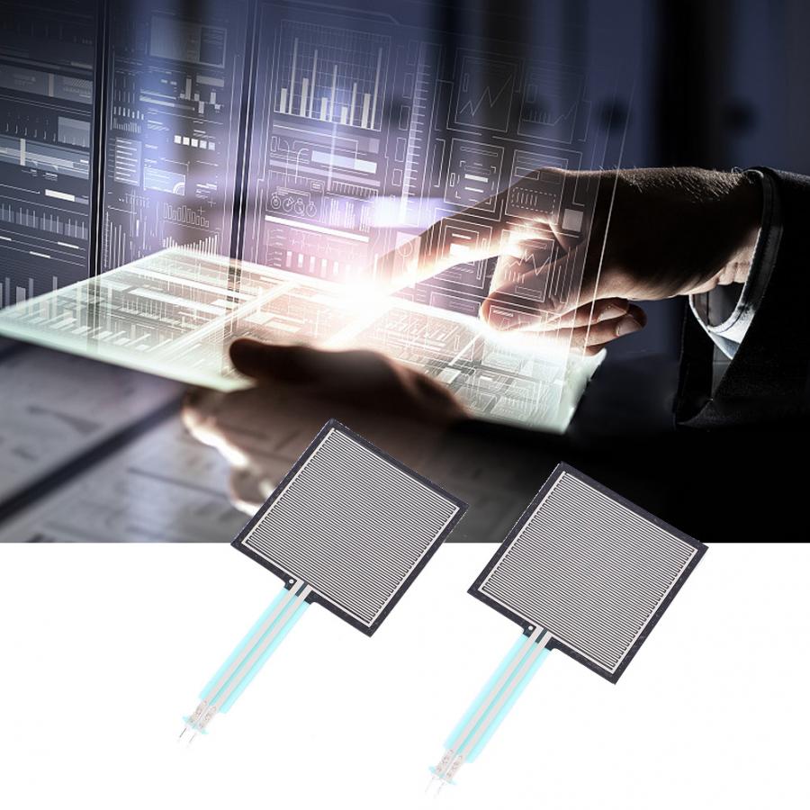 Druk Sensor 2 Stuks Flexibele Film Druksensor Kracht Gevoelige Weerstand 20G-10Kg RP-S40-LT