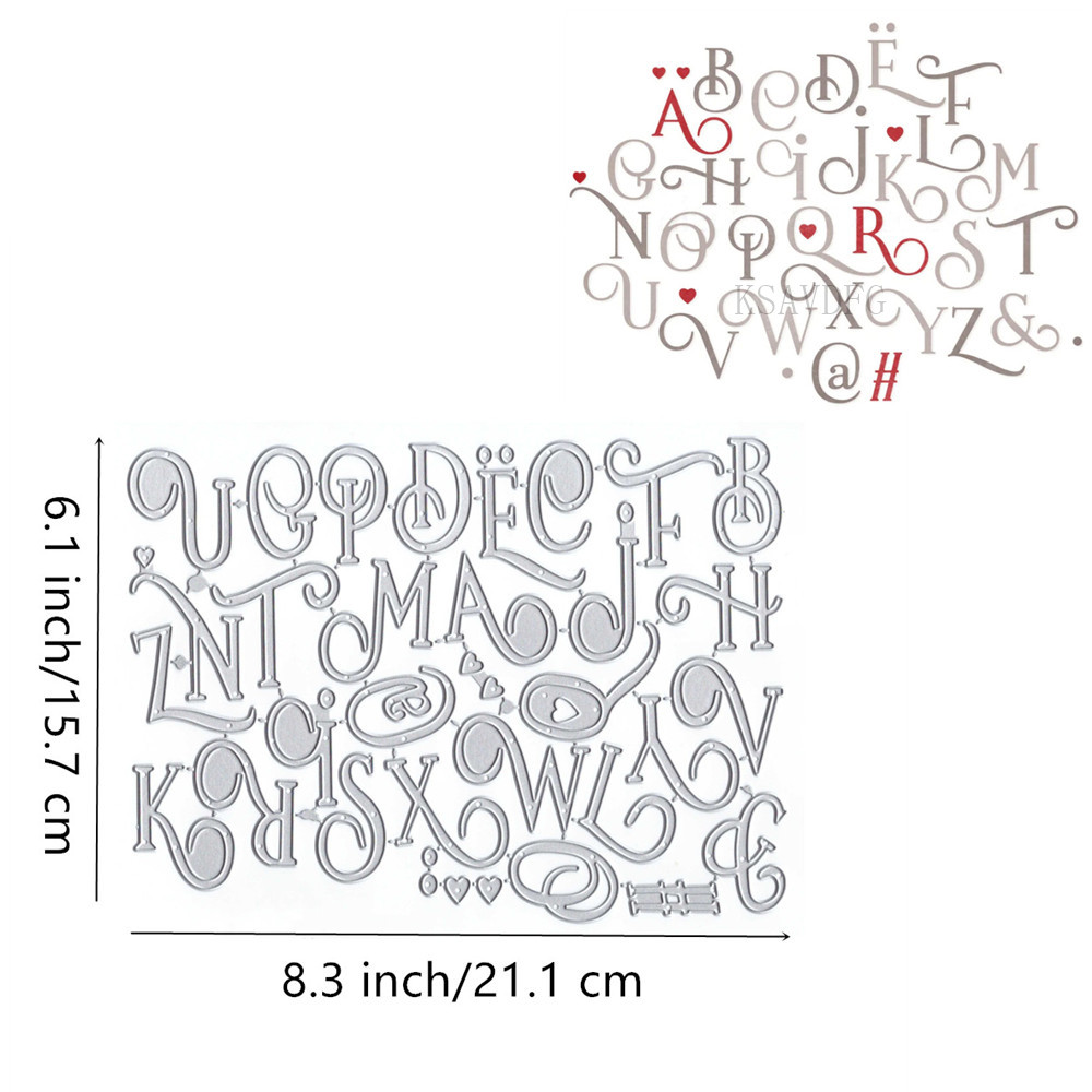 Engelske digitale metalskæremaljer til kortfremstilling, papirprægning, udskæringssæt, scrapbogsstencils ( (29 stilarter): Lysegrøn