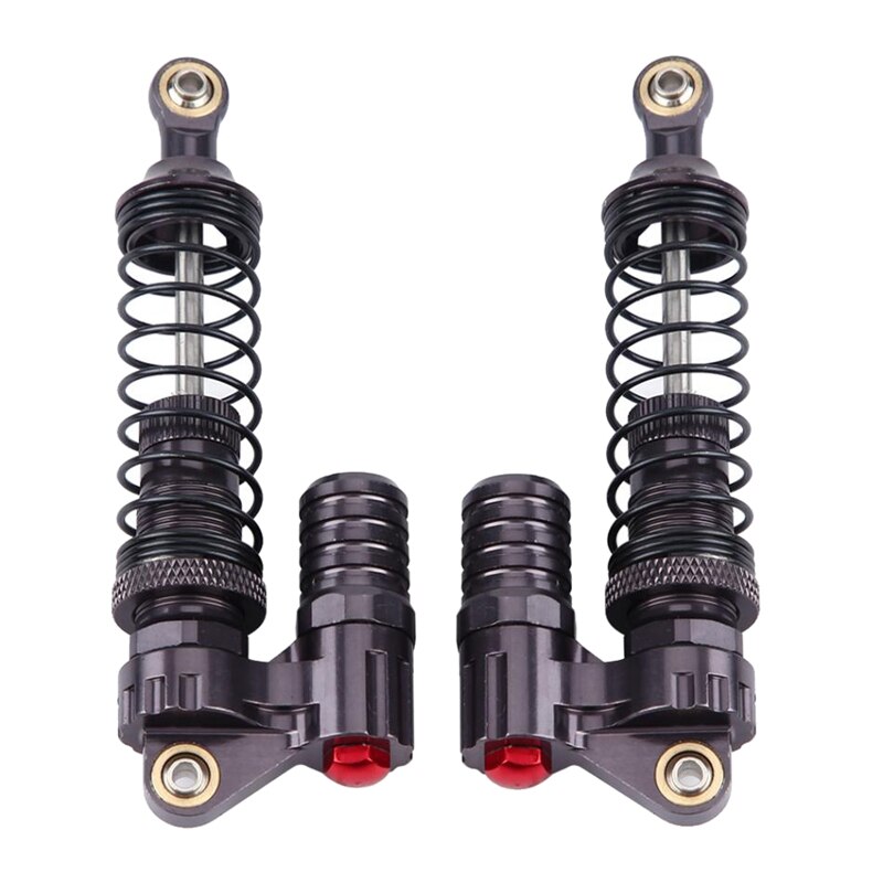 1:10 Rc Crawler Hydraulic Shock Absorber Alloy Rc Shock Damper for 1/10 Axial Scx10 90022 90028 90021 Rc4Wd D90: Default Title