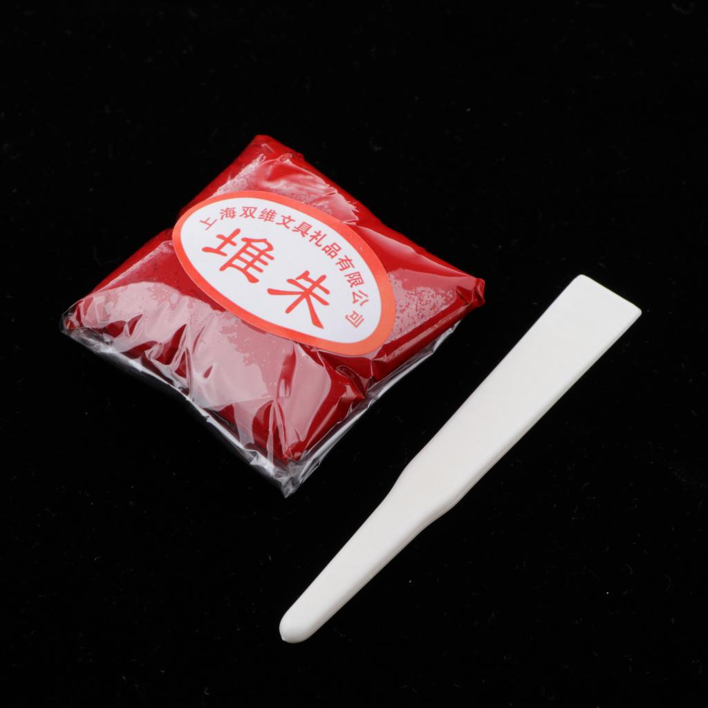 Office Calligraphy Stamp Seal Painting Red Ink Paste Chinese Yinni Art Craft