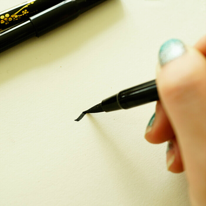 premium calligraphy pen medium regular script quick drying calligraphy brush Platinum CF-200CA