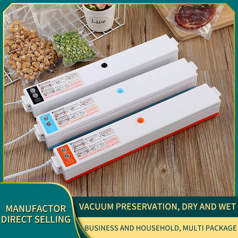 External vacuum packaging machine sealing machine small food preservation automatic plastic sealing machine heat sealing device