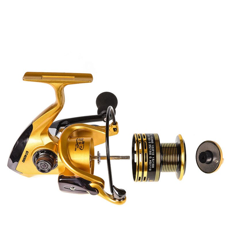 Leo spinning fiskerulle metall spinnande fiskerullar 5.5:1 13+1bb vintage spinning rulle sötvatten havskatt båt fiskeredskap